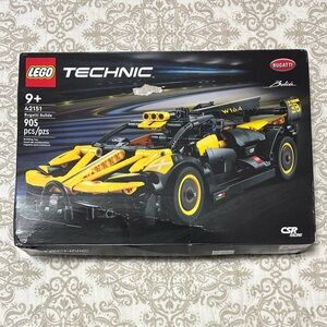 LEGO Technic Bugatti Set in Yellow and Black, NIB